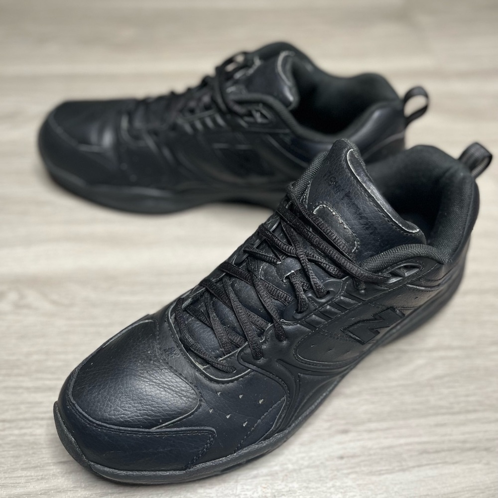 New Balance Mens Shoe MX622AB Sz 13 4E  622 Black Leather Cross Training Sneaker
